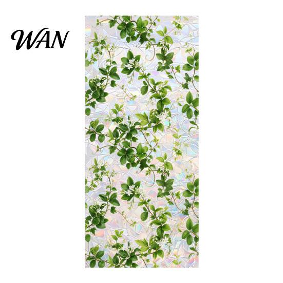 Decorative Window Film Rainbow Privacy Film, Stained Glass Pattern Sticker, Static Sunlight Reflecting Sticker Cling, Sun Blocking Reusable Decals for