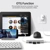 FONKEN USB-концентратор 4 порта Otg Usb C 3,0 разветвитель для Lenovo Xiaomi Macbook Pro зарядка передачи данных металлический удлинитель кабеля для USB-устройств
