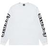 Stussy Боковая футболка с длинным рукавом 1995030