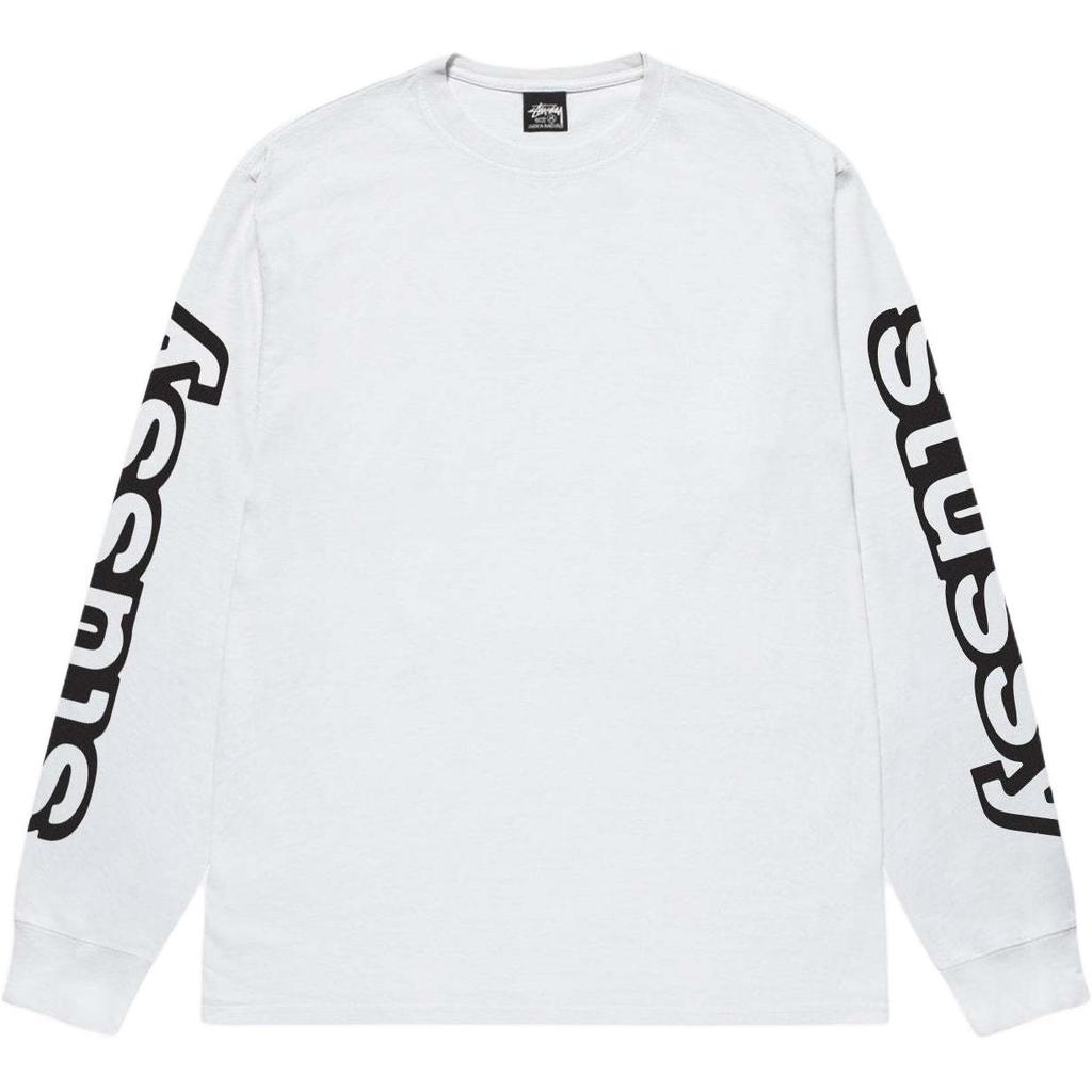Stussy Боковая футболка с длинным рукавом 1995030