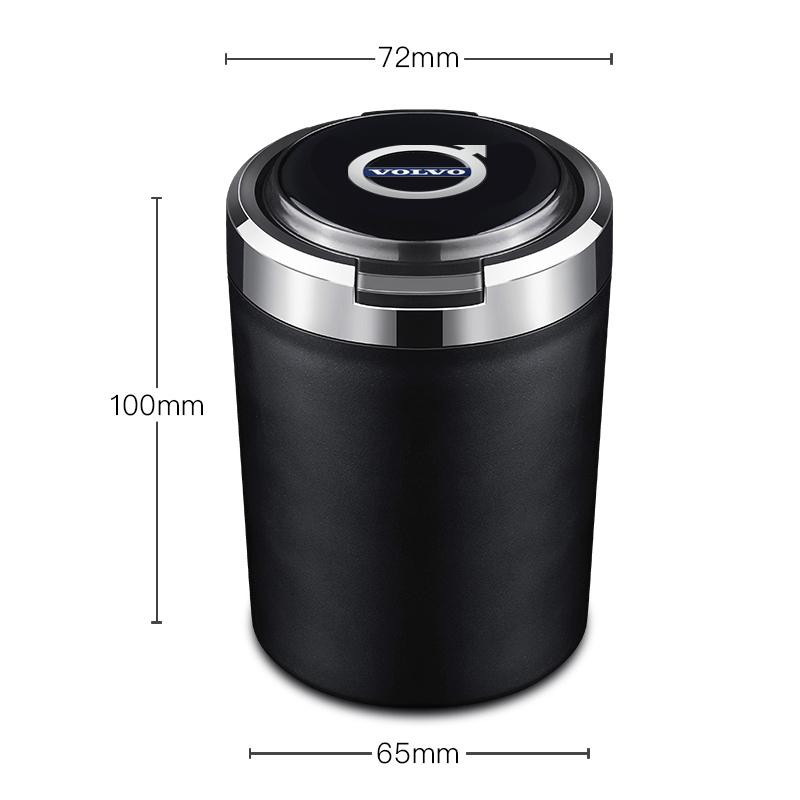 car ashtray vehicles Car accessories For Volvo Rdesign Polestar AWD V50 S60 XC60 S40 XC40 XC90 V60 S80 S90 V90 V70 T6 T8
