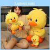 Плюшевая Утка Милая Игрушка Мягкое Чучело Животное с Мягким Наполнителем Подарок на День Рождения для Девочек