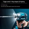 Makita DTD173RTJ 18В Аккумуляторный бесщеточный импульсный гайковерт Вилка CN (адаптер в комплекте)