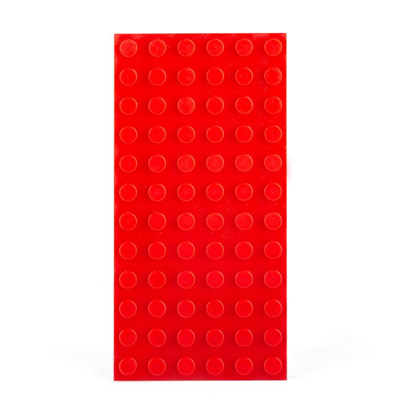 Нетоксичные 5 шт. Оптом Мелкие Детали 3028 Moc Строительный Блок 6X12 Аксессуары для Пола Строительный Блок Замок Игрушки