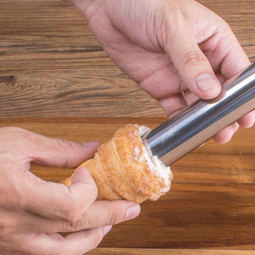 Форма для выпечки рожков из крема своими руками, многоразовая форма для выпечки тортов, модная форма для круассанов