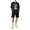 Off-White Chest Painting Printing Short Sleeve Black Men's OMAA038F20FAB0151001