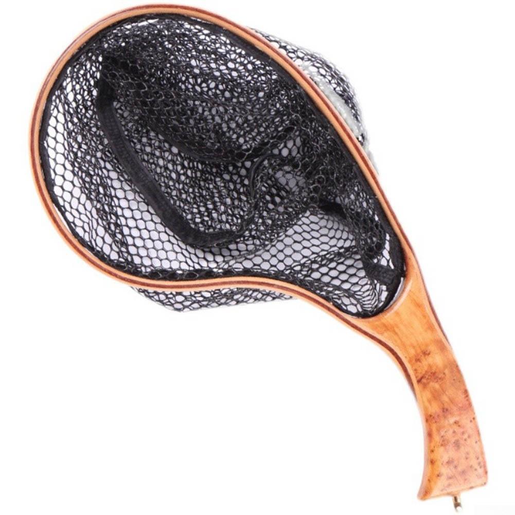 Fishing Net Fly Fishing Net Functional Wood+plastic