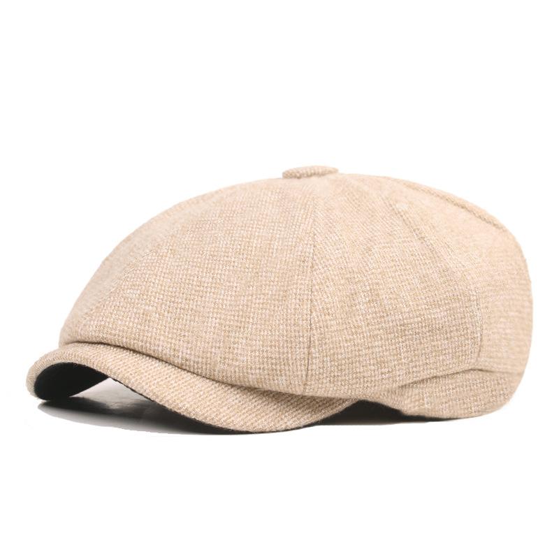 Восьмиугольная кепка «Литературная молодежь», мужская теплая осенне-зимняя шапка-берет для пожилых людей