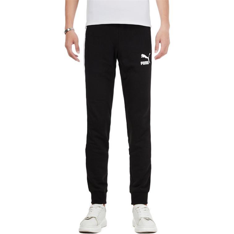 Puma Легендарные спортивные штаны T7 'Черные' Мужские 532939-01