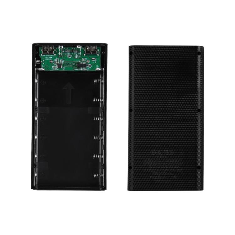 Съемный 5 Вт 10 Вт 22,5 В QC3.0 ЖК 6x21700 Аккумулятор для Корпуса Power Bank для Корпуса
