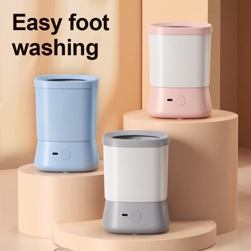 Intelligent Cleaning Automatic Pet Foot Washer Electric Powered Pet Foot Washing Cup Beauty Care