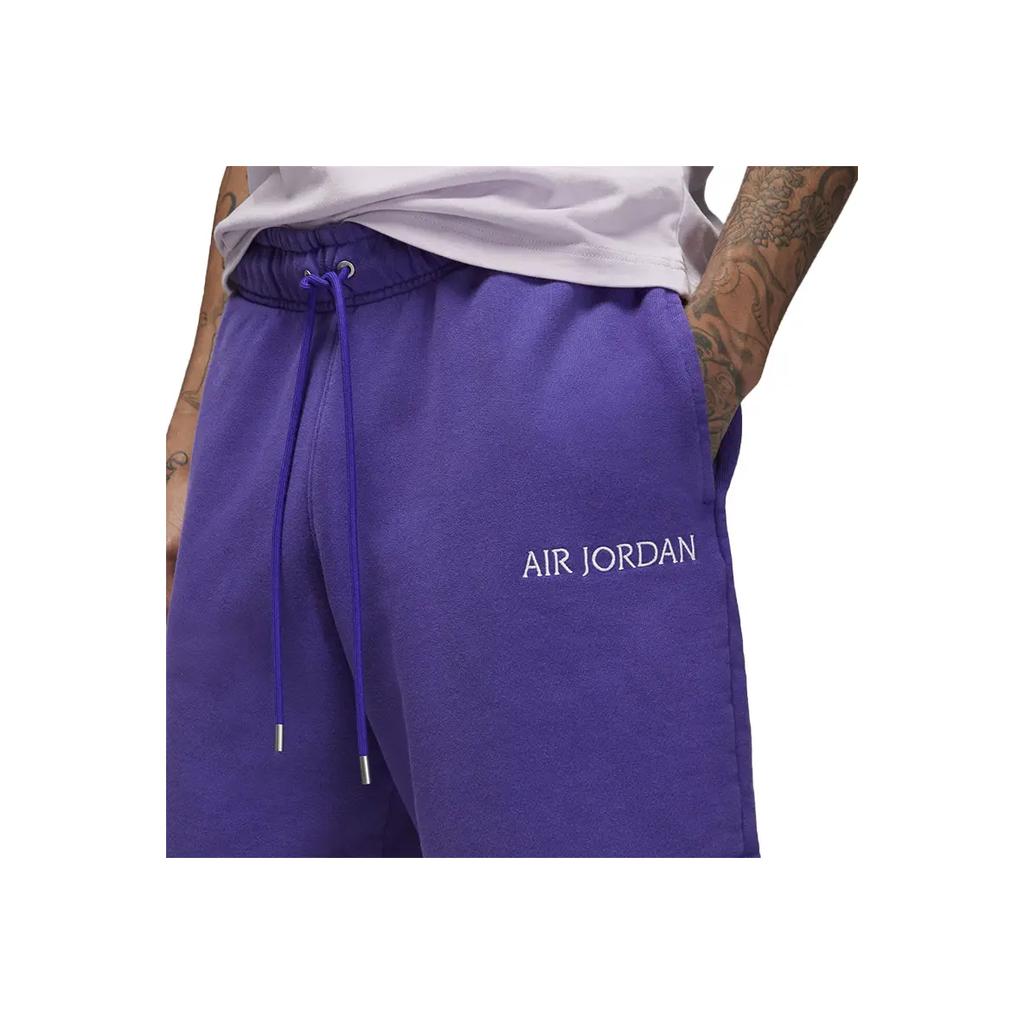 Jordan Повседневные шорты с однотонным буквенным принтом и логотипом X Wordmark, мужские брюки фиолетового цвета DV6468-514