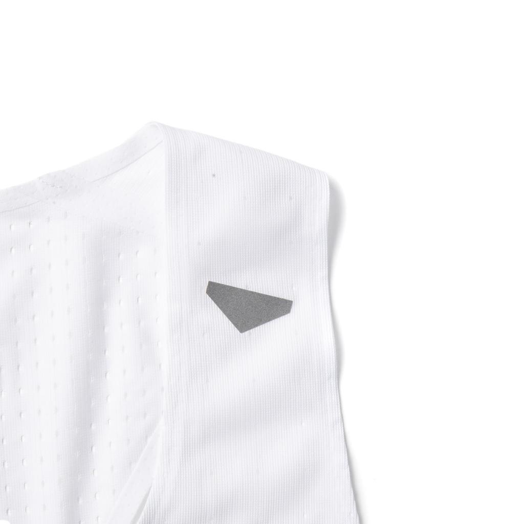 Li-Ning Дышащий быстросохнущий облегающий трикотажный спортивный жилет для соревнований на открытом воздухе, летние мужские топы AAYV089-1