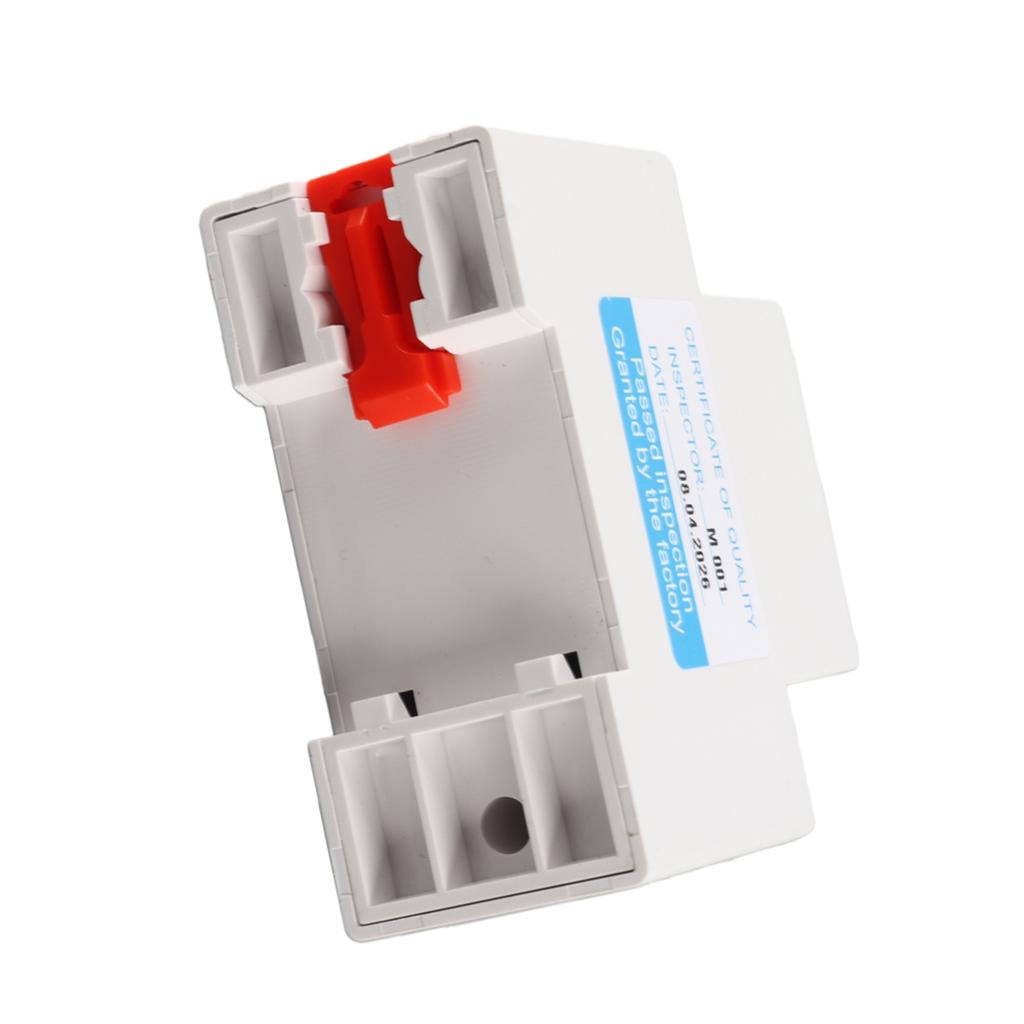 5 80A DDM15SC LCD Digital Display Single Phase Din Rail Electronic Energy KWh Meter