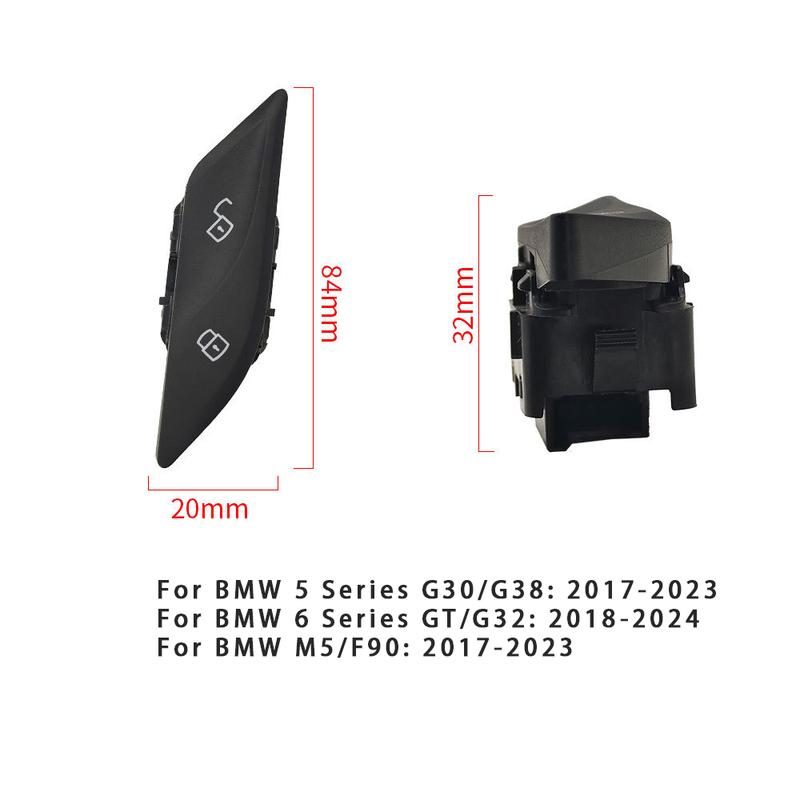 For BMW 5 Series 6 Series M5 Door Lock Switch Button Assembly G30 G38 G32 F80 Window Lock Switch 61319860545