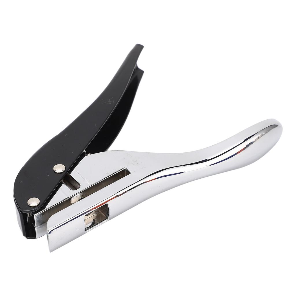 Heavy Duty Single Circle Hole Punch 6mm Dia Round Hand Held for Paper ID Cards PVC Cards Badge