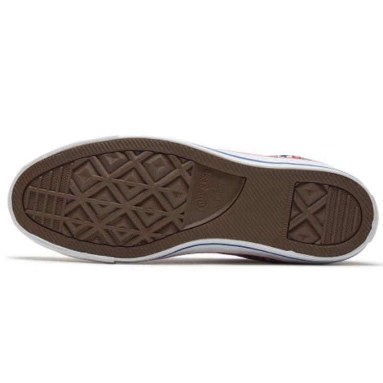 Converse Chuck Taylor All Star Удобные Модные Высокие Кеды из Канваса Унисекс Красные 166828C