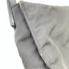 PRADA Handbag Tote Shoulder Bag Tessuto Nylon Single Semi Shoulder Plastic Handle Arm Black