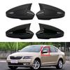 Подходит для US Skoda Octavia 2013-2019 Накладка на боковое зеркало заднего вида для VW T-ROC 2017-2019 Колпачок крыла Накладка на корпус двери Наклейка