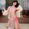 Sex Underwear Sexy Perspective Belly Pocket Smock Sexy Suit Seductive Polyester Hanfu Women