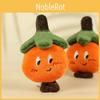 Sweet And Cuddly Orange Persimmon Plush Keychain Unique Fruit Toy For Kids Clothing Bags And