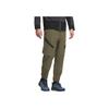 Adidas Solid Color Lace-Up Large Pocket Outdoor Cargo Pants Men Pants Rock-Olive IC7995