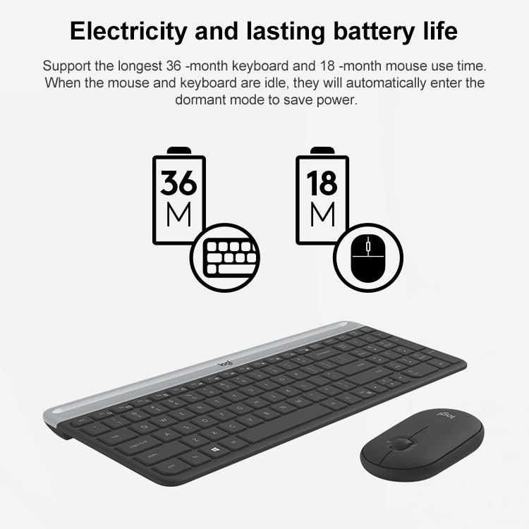 Беспроводной комплект клавиатура и мышь Logitech MK470