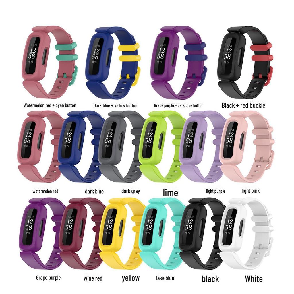 Сменный силиконовый спортивный браслет для Fitbit Ace 3 и Inspire 2