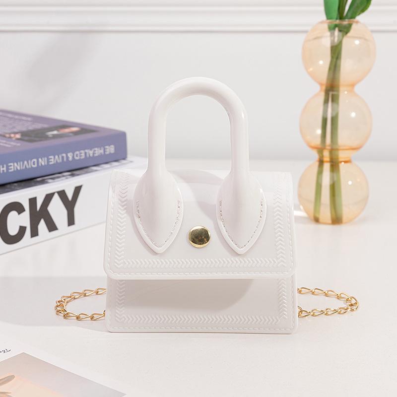 2024 Модная летняя женская сумка-цепочка Jelly - Стильная мини-сумка-мессенджер