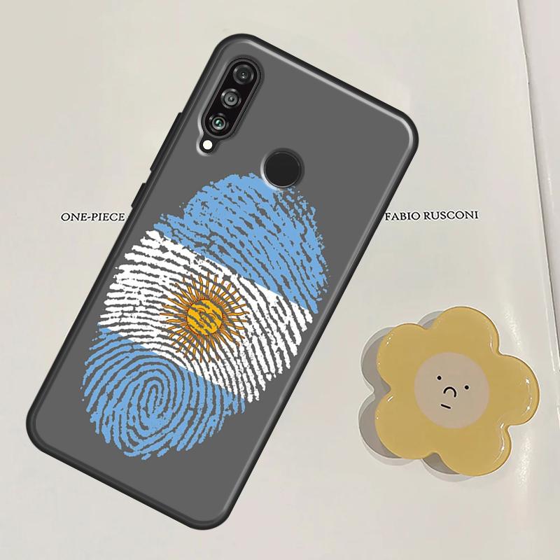 Чехол с флагом Аргентины для Huawei Nova 11 9 10 SE Y60 Y70 Y90 Y61 Y91 Nova 3i 7i 8i 11i P20 P40 Lite P30 Pro