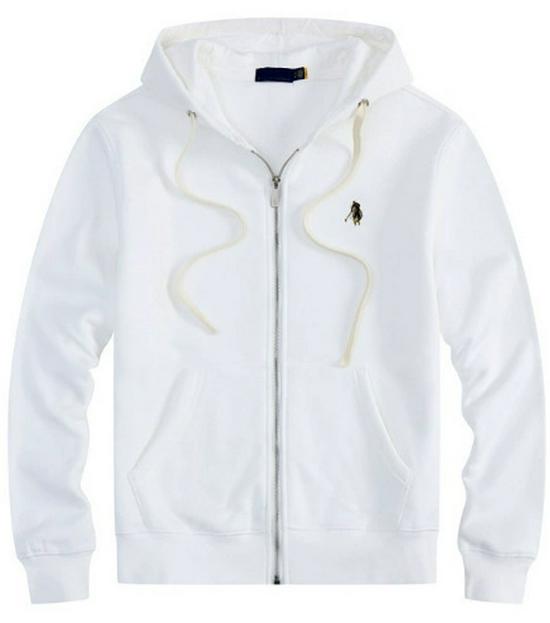 Men's Plush Lined Hooded Sweatshirt, Embroidered Loose Fit, Autumn/Winter Polo Style, Plus Size, RL Design