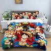 Anime Duvet  Pillowcase Bedding Set Adult Boy Girl Bedroom O-One P-Pieces Decoration Children Gift Single Double Large Size