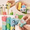 Игрушка сортирует счет Город Развивающие игрушки Деревянные игрушки Строительные блоки Подарки на 1-й и 2-й день рождения для мальчиков и девочек Edutē Я и