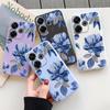 Мягкий силиконовый чехол с цветами для Samsung A55 A35 M35 S24 Xiaomi Redmi Note 13 Pro 13C 14 Poco C65 iPhone Huawei Honor 200 Realme Camera Противоударный чехол