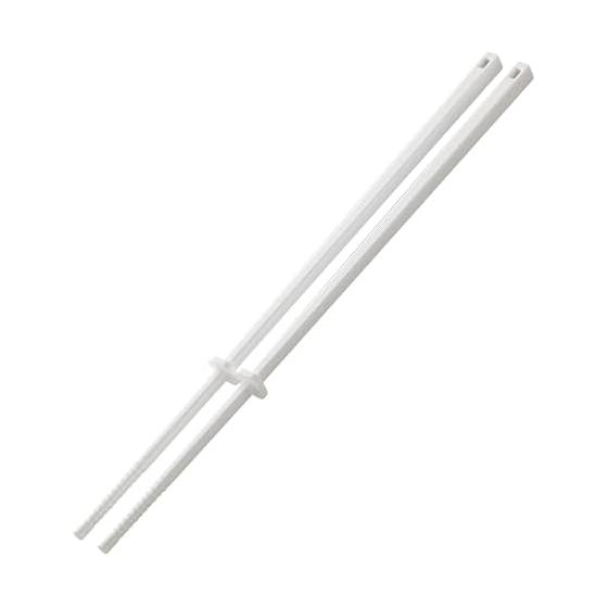 Yamazaki Jitsugyo Silicone Chopsticks White Approx. W0.8 x D0.8 x H30cm Tower Chopsticks with Chopstick Keeper Heat Resistant 4274