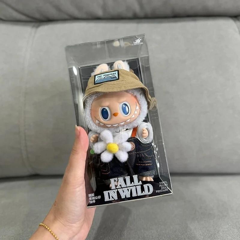В наличии Горячая аниме-фигурка Labubu Have A Seat Series ПВХ подвеска кукла модель игрушка Kawaii Monster реплика брелок игрушка подарок на день рождения