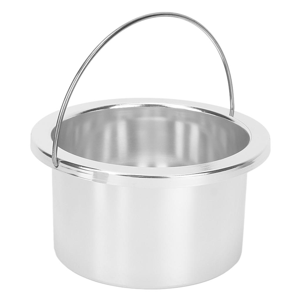 Сменный горшок для воскоплава 100 мм, портативная чаша для воска для депиляции, аксессуар для машины для удаления волос, серебристый