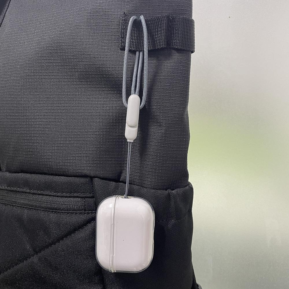 Soft TPU Earphone Case with Lanyard Strap for Apple Airpods Pro 2nd Generation Wireless Bluetooth Earphones Cover for AirPod Pro