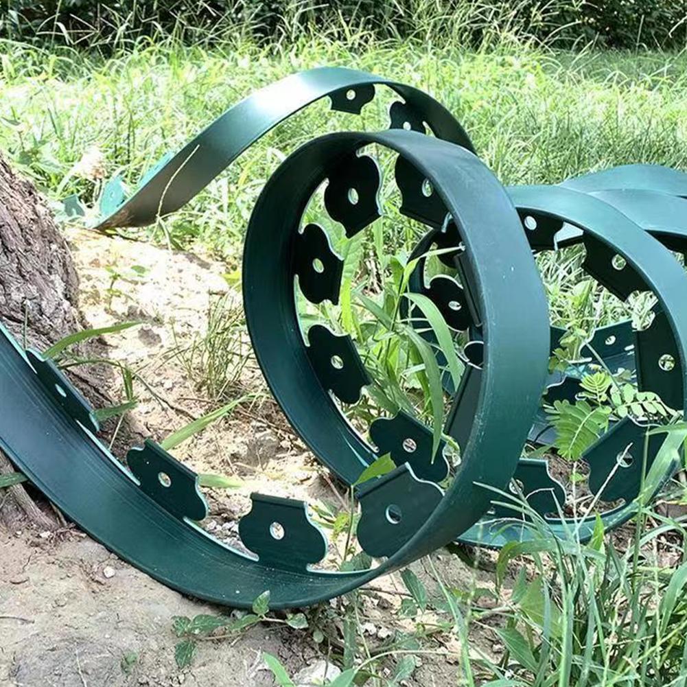 Изоляционный пояс из газона и камня Изоляционный пояс из краев Полоска для блокировки почвы Пояс для озеленения сада Зеленая перегородка Г-образный изоляционный пояс из газона и камня