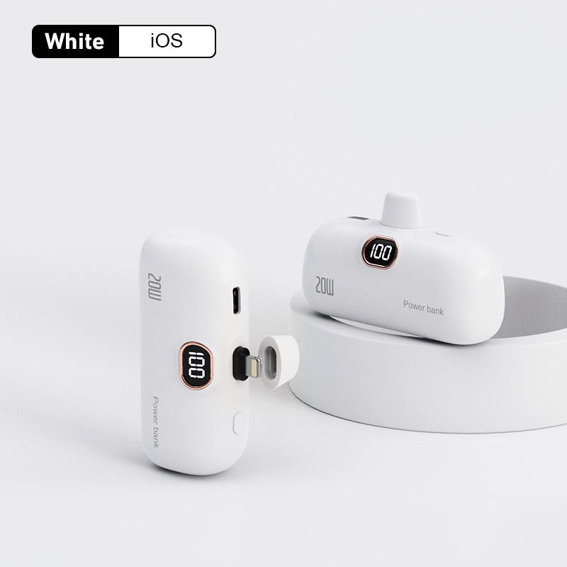 QGeeM 20 Вт Mini Power Bank 5000 мАч PowerBank QC PD Быстрая зарядка для iPhone 14 13 12 Batterie Externe Портативное зарядное устройство для Samsung Xiaomi