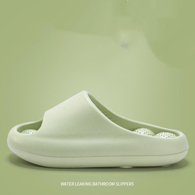 Массажные нескользящие тапочки Stepping Shit Feeling Slippers EVA нескользящие антизапаховые