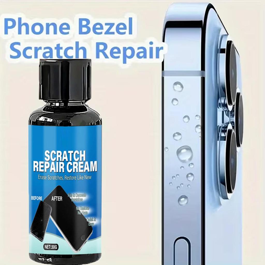 Универсальный набор для ремонта царапин на экране со губкой для смартфона, планшета, умных часов, линз очков, полировальная паста для смолы, простое нанесение