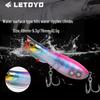 LETOYO Новый Стиль Дальний Заброс Поверхностная Приманка для Окуня и Жереха, 9.3г/12.5г