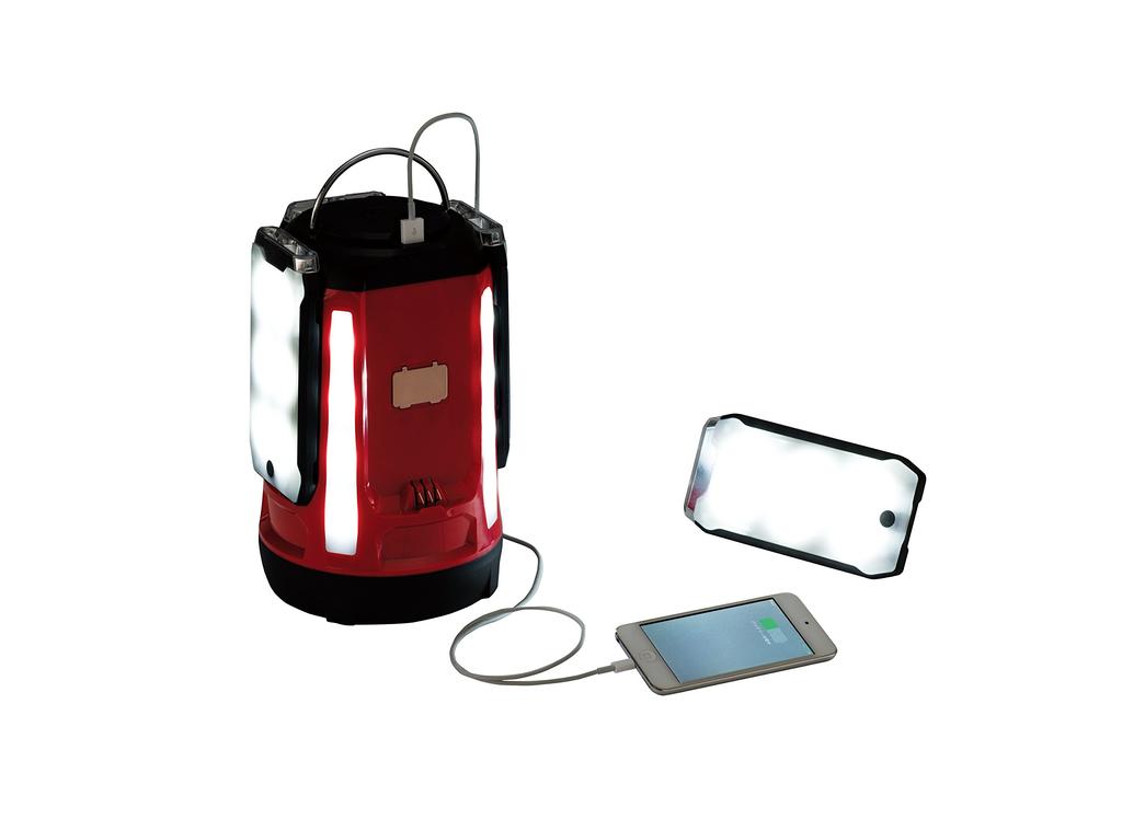 Фонарь Coleman Lantern со светодиодной подсветкой и USB-портом, многопанельный