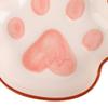 1Pc Cute Cat'S Paw Taste Dish Ceramic Cartoon Dessert Plate Soy Fruit Sauce Dish Seasoning Bowl Household Dip Dishes Bowl