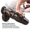 Brown Giant Dildo Suction Cup Soft Dildos Couples Penis Anal Butt Plug Female Masturbation Sex Toys for Woman Dildos Adult Toy