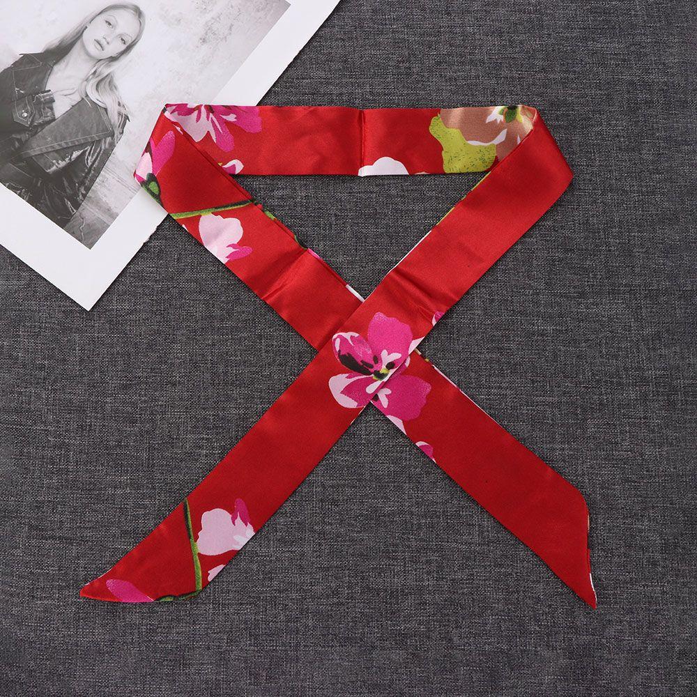 Wrist/Waistband Hairband Handbag Handle Ribbon Small Silk Scarf Decor Ribbon Scarf Neck Scarf