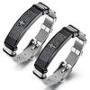 Net Band Family Friendship Bracelet Silver Couple Bracelet  for Men and Women