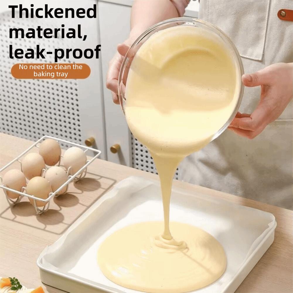 50Pcs Heat-resistant Non Stick Paper High-temperature Resistant Baking Oilcloth  Air Fryer