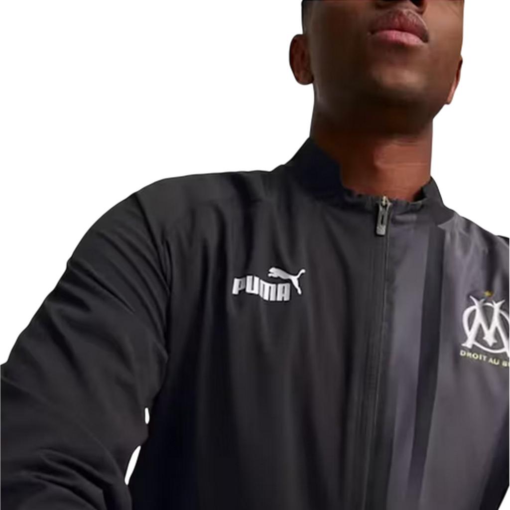 Puma Mens Prematch Olympique De Marseille FC Track Jacket